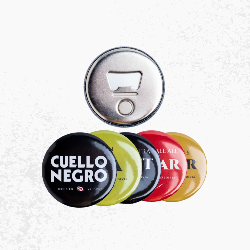 Colección Chapas Destapador Cuello Negro
