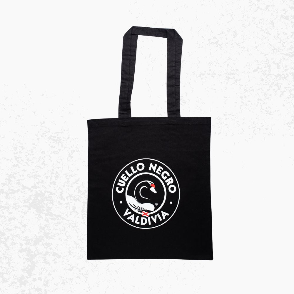 Bolsa de Tela Negra Cuello Negro