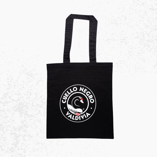 Bolsa de Tela Negra Cuello Negro