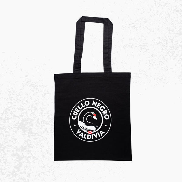 Bolsa de Tela Negra Cuello Negro