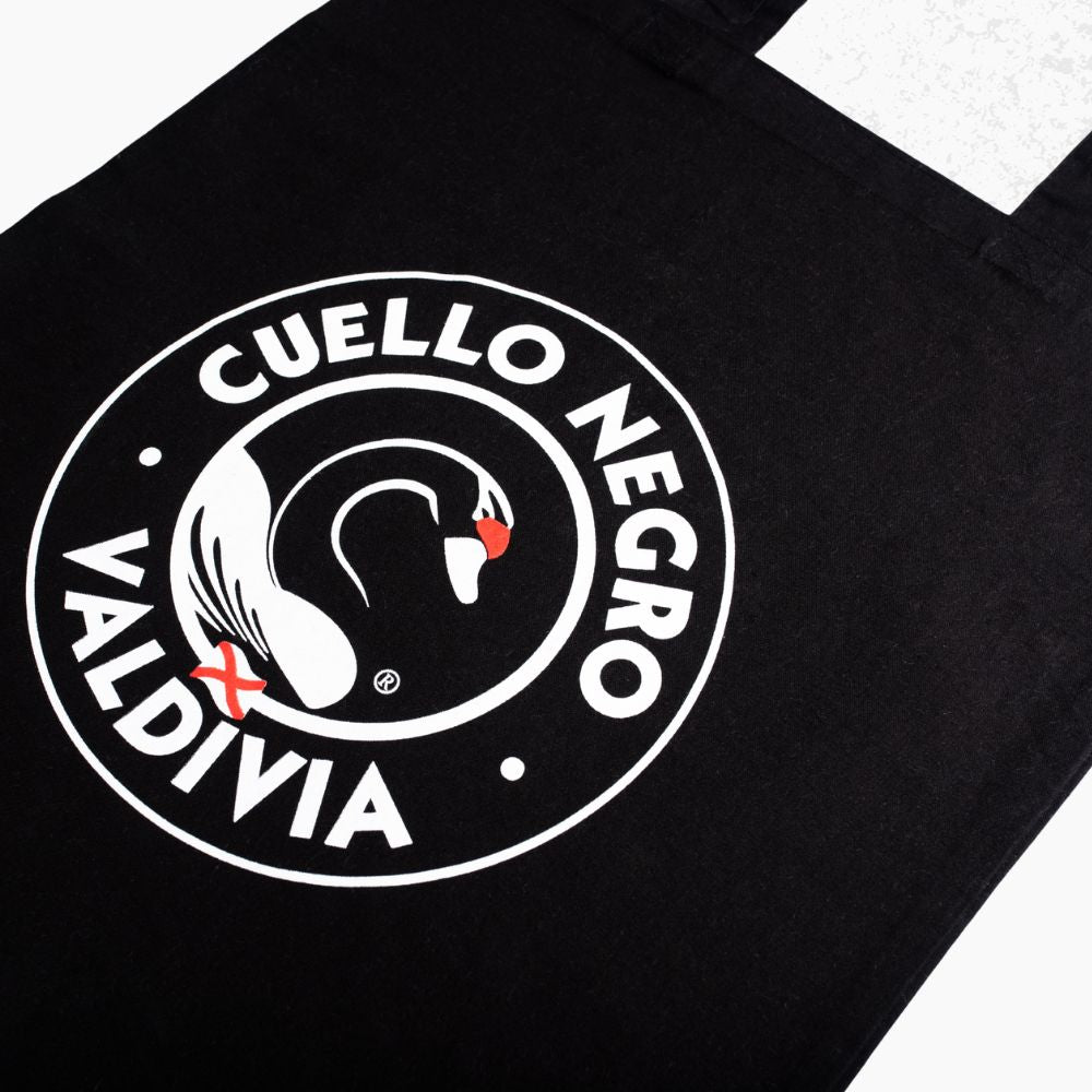 Bolsa de Tela Negra Cuello Negro