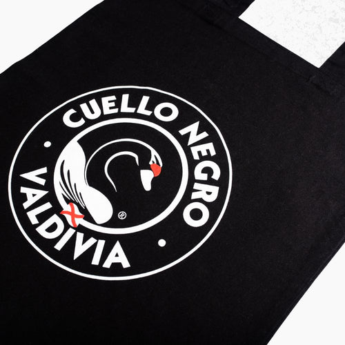 Bolsa de Tela Negra Cuello Negro