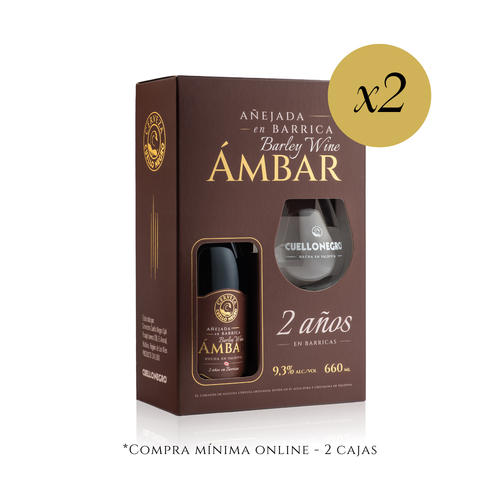 Ámbar Añejada en Barrica