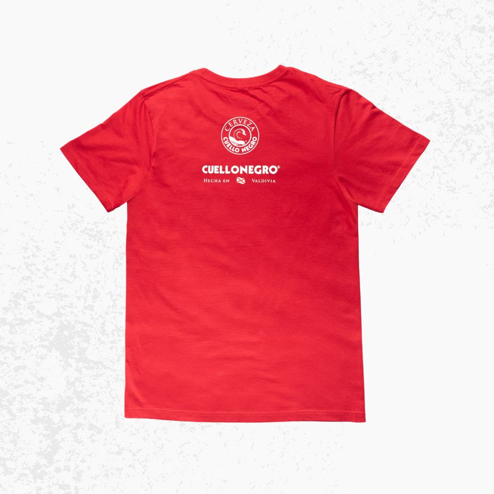 Polera Logo Cuello Negro